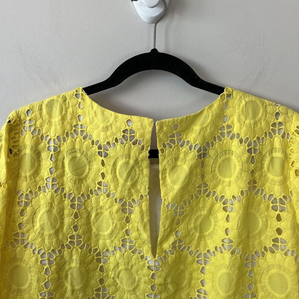 Lilly Pulitzer Mariella Yellow Eyelet Dress - Picture 13 of 15